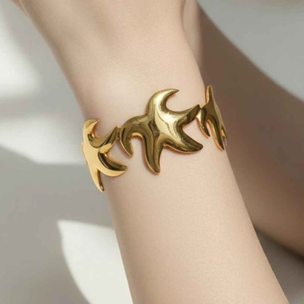 Luxury Fashion 304 Stainless Steel Bracelets High Quality, elegant Bangle